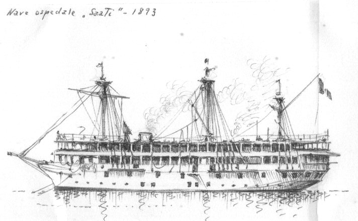 1893 - Nave ospedale 'Saati' 